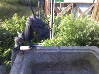 the dragon fountain